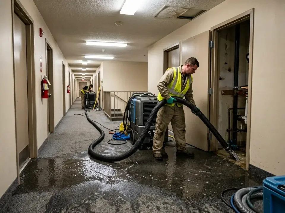 multi-unit-apartment-hallway-f-005 — frequently asked questions, Emergency Burst Pipe Water Extraction & Removal in Canfield…